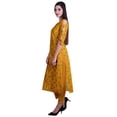 thumbnail image 5 of Moomaya Womens 2-Piece Cotton Printed Kurta With Pants Indian Ethnic Suit Dress, 5 of 7