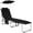 Black, variant on Wubio Tanning Chair, Foldable Beach Lounge Chair with 360°Canopy Sun Shade, Side Pocket, 5-Position Adjustable Outdoor Chaise Lounge Chair for Patio Pool Yard Lawn (2, Beige)