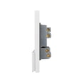 thumbnail image 3 of Placa Con 1 Apagador De Escalera Y 1 Contacto Lucek FlatPack 6 blanco, 3 of 4