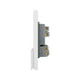 thumbnail image 3 of Placa Con 1 Apagador De Escalera Y 1 Contacto Lucek FlatPack 6 blanco, 3 of 4