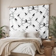 thumbnail image 3 of Small Tapestry for Bedroom Wall Hanging Tapestry, Ceiling Backdrop Tapestries Poster Blanket Wall Decor for Teens Room Living Room Dorm 23" x 28", 3 of 8