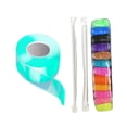 thumbnail image 3 of KLKCMS Bubble Balloons Blowing Tape Trace Less Multipurpose Relaxing High Sticky Double A, 3 of 9