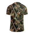 thumbnail image 7 of Men's Active Quick Dry Crew Neck T Shirts Xamo Print Athletic Running Gym Workout Short Sleeve Tee Tops, 7 of 7