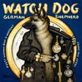 thumbnail image 2 of Kruskamp, Janet 15x15 White Modern Wood Framed Museum Art Print Titled - Watch Dog, 2 of 4