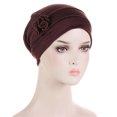 thumbnail image 5 of Chemo Turban for Women Headwear Soft Cancer Head Scarf Hats Beanie Elastic Hair Wraps, 5 of 5