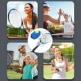 thumbnail image 3 of LOLIPPYY 1 Set Hanging Metal Tennis Racket for Beginners Multi Aluminum Alloy Tool, 3 of 5