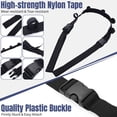 thumbnail image 4 of Vehicle Fishing Rod Holder, Heavy Duty Nylon Strap Adjustable Car Roof Belt, Fishing Pole Rack for Cars, Wagons, 4 Pcs, 4 of 8