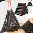thumbnail image 2 of Trash Bags 3 Rolls, 60 Count, Medium 4 Gallon Garbage Bags, Drawstring Kitchen Trash Bags for Bathroom and Office, 2 of 5