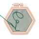 thumbnail image 5 of Aros apariencia de 105x95mm para práctica, proyectos de , , , acolchado , piel rosa Macarena  Bastidor de aros de bordado, 5 of 8