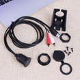 thumbnail image 3 of MesaSe USB 3.0 & 3.5mm AUX to USB3.0 2 RCA Extension Flush Mount Cable, 3 of 7
