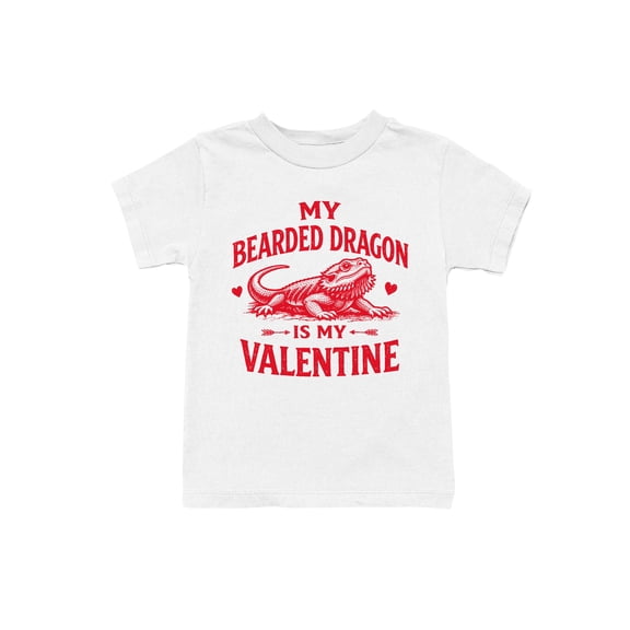 Bearded Dragon Valentine Love Youth's T-shirt
