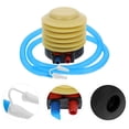 thumbnail image 1 of OULII Foot Pump Air Mattress 4Pcs Portable Use For Camping Inflatable Boat Adults Kids, 1 of 8