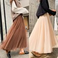 thumbnail image 4 of 1 Yard Brown Nude Nylon Tulle Fabric Super Soft Fine Mesh DIY Sewing Pageant Wedding Decoration Girls Birthday Dress Material, 4 of 5
