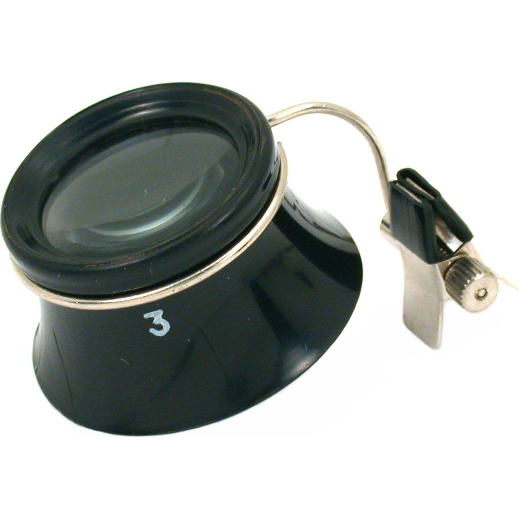 4X Eye Loupe for Glasses Jewelers Gemologists Magnifier