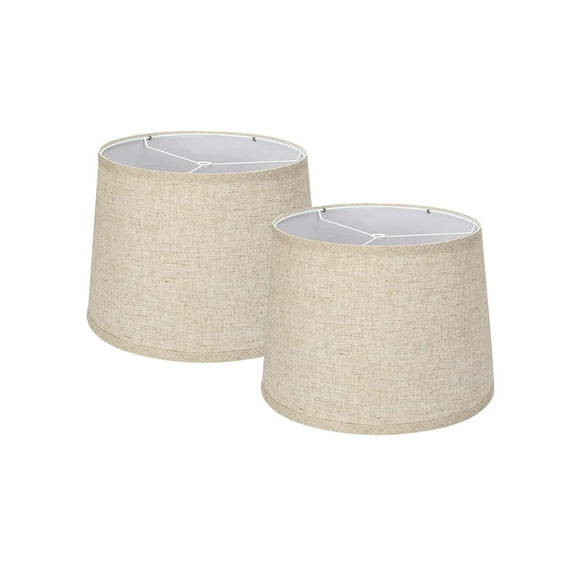 Pantalla de lámpara de mesa de 2 piezas perfecl Beige