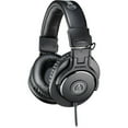 thumbnail image 2 of Audio-Technica ATH-M50X Pro Studio Monitor Headphones (Detachable Cable) Bundle with Auray Headphones Holder and Headphones Case, 2 of 6