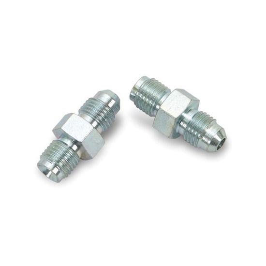 Earls 591941ERL Brake Adapter, 7/16 Inch-20, -4 AN, Zinc Plated Steel