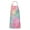 Colorful Floral Pattern, variant on Rainbow Tie Dye Mandala Pattern Apron-Garden Aprons for Women with Pockets-Cotton Linen Waterproof Kitchen Cooking Gardening Aprons Adjustable for Kitchen,Cooking,BBQ and Salon 33x27 Inch