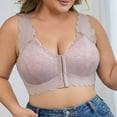 thumbnail image 3 of Qxiansh Front Closure Bras for Women Plus Size Bra Women Push up Everyday Bras Comfortable Breathable Bras, 3 of 8