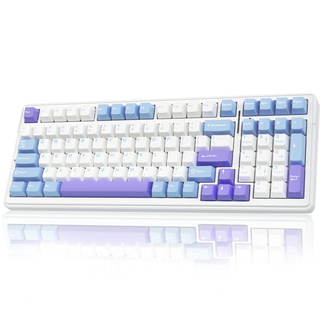 Teclado mecánico inalámbrico AULA F99 Bluetooth 5.0/2.4 GHz