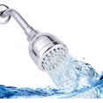 thumbnail image 1 of High Pressure Fixed Shower Head ‘‘ Rainfall Shower Head Leakproof Shower Heads with AngleAdjustable Swivel BallWater Saving ToolInstallation Replacement for Bathroom Shower Head, 1 of 9