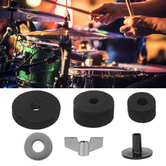 Drum Set Felt, Drum Sleeve Felt Pad, Drum Set Felt Kit, Musical Instrument Accessory Beginner Drummer For Drum Set Kids Adult
