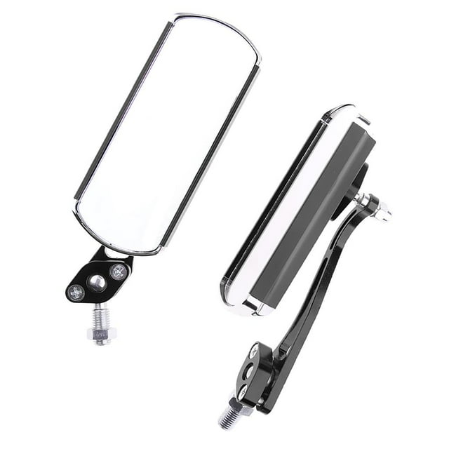 Par de Espejo Universal para Motocicleta, Espejo de Aluminio