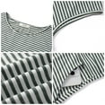 thumbnail image 5 of UVN Summer Dresses for Women Striped T Shirt Dress Casual Midi Dress Sleeveless Sundress with Pockets, 5 of 8