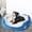 Blue, variant on Rectangle Dog Bed for Large Medium Small Dogs - Washable Orthopedic Sofa Bed, Soft Breathable Puppy & Pet Cuddler, Durable Calming Dog Bed with Anti-Slip Bottom