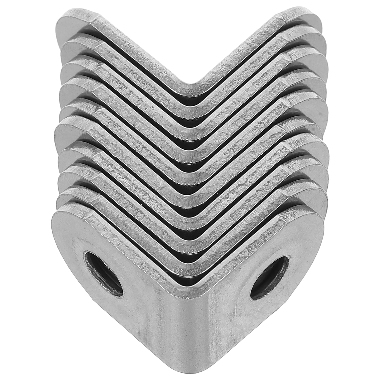 Hemoton 10pcs 90 Degree Corner Brace Corner Brackets Small Shelf
