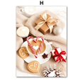 thumbnail image 1 of Carteles e impresiones de galletas de Navidad, arte de pared de figura de rey de coche rojo, pintura en lienzo, decoración de sala de estar, imagen de pared para el hogar, regalo, 1 of 4