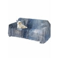 thumbnail image 2 of Blue Couch Cover Sofa Covers 3 Cushion Sectional Couch, Retro Oil Painting Modern Abstract Art Aesthetics Washable Sofa Covers Slipcover Sectional Sofa Cover, Furniture Protector 71"x150", 2 of 9