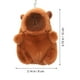 thumbnail image 2 of Adorno de capibara de felpa, colgante de capibara relleno, llavero de felpa, mochila colgante, abalorio de capibara, 2 of 5