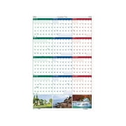 House of Doolittle 2022 37" x 24" Wall Calendar Earthscapes Scenic Multicolor 393-22