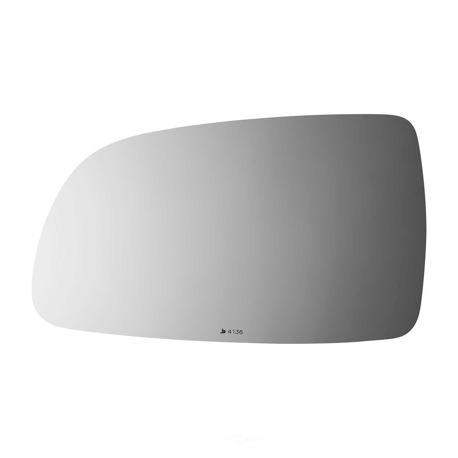 Burco Side View Mirror Replacement Glass - Clear Glass - 4136