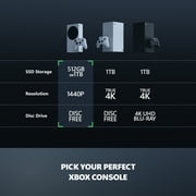 Xbox Series S - All Digital Gaming Console - 512GB SSD - Includes Xbox Wireless Controller - 120FPS - Robot White