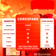 thumbnail image 4 of Corespark Gummies for Men Advanced Formula Supplement 300 Gummies, 4 of 8
