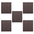 thumbnail image 1 of Furnish My Place Modern Indoor/Outdoor Commercial Burgundy Rug, Modern Area Rug, Baby Nursery Mat, Pet-Friendly Carpet for Living Room, Playroom, Made in USA, 3' x 3' Square - Set of 5, 1 of 5