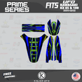 thumbnail image 2 of Kalair GFX Graphics Kit for Kawasaki KX100 UFO RESTYLE (2001-2013) Prime Series, 2 of 5