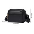thumbnail image 2 of Bolso Crossbody DQrwqpou Mujer Casual PU Elegante Pequeño Monedero Cuadrado negro, 2 of 9