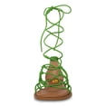 thumbnail image 3 of FSJ Women Open Toe Lace up Gladiator Sandals Woven Strappy Ankle Wrap Flats Summer Beach Outdoor Shoes Size 15 Green, 3 of 5