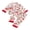 White Red, variant on RUINIXCW Kids Toddler Baby Girl Christmas Silk Stain Pajamas Set Girls Fall Winter PJS Set Sleepwear Gingerbread Man Print Long Sleeve Button Down Shirt and Pants Set Loungewear Homewear 1-7 Years