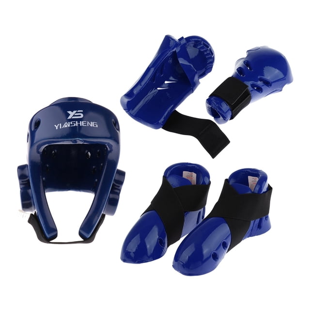 Casco de Boxeo Protector Facial shamjiam Guantes Protector de Pie Cabeza M Equipo de protección