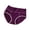 Dark Purple, variant on Lroveb Cotton Underwear for Women High Waist Elastic Briefs Soft Breathable Women's