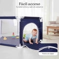 thumbnail image 4 of Corral para Bebé Hexagonal Yei Azul 1.25 m x 65 cm con Colchoneta y Malla Transpirable, Plegable y con Puerta de Seguridad YEI YI-CPBHXBL, 4 of 10