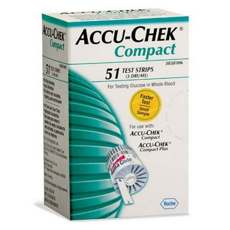 ACCU-CHEK CompactPlus Blood Glucose Test Strips 50ct