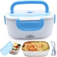 thumbnail image 1 of Electric Warming Lunch Box Food Heater 1.5l 110v Home-use Plug In Lunch Warmer Portable Bento Box Lunch Heater With Removable 304 Stainless Steel Cont, 1 of 5