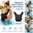 thumbnail image 7 of Adjustable Baby Water Carrier, Soft Neoprene Swim Sling for Infants & Toddlers, Breathable Lightweight Chest Holder for Summer, 7 of 7