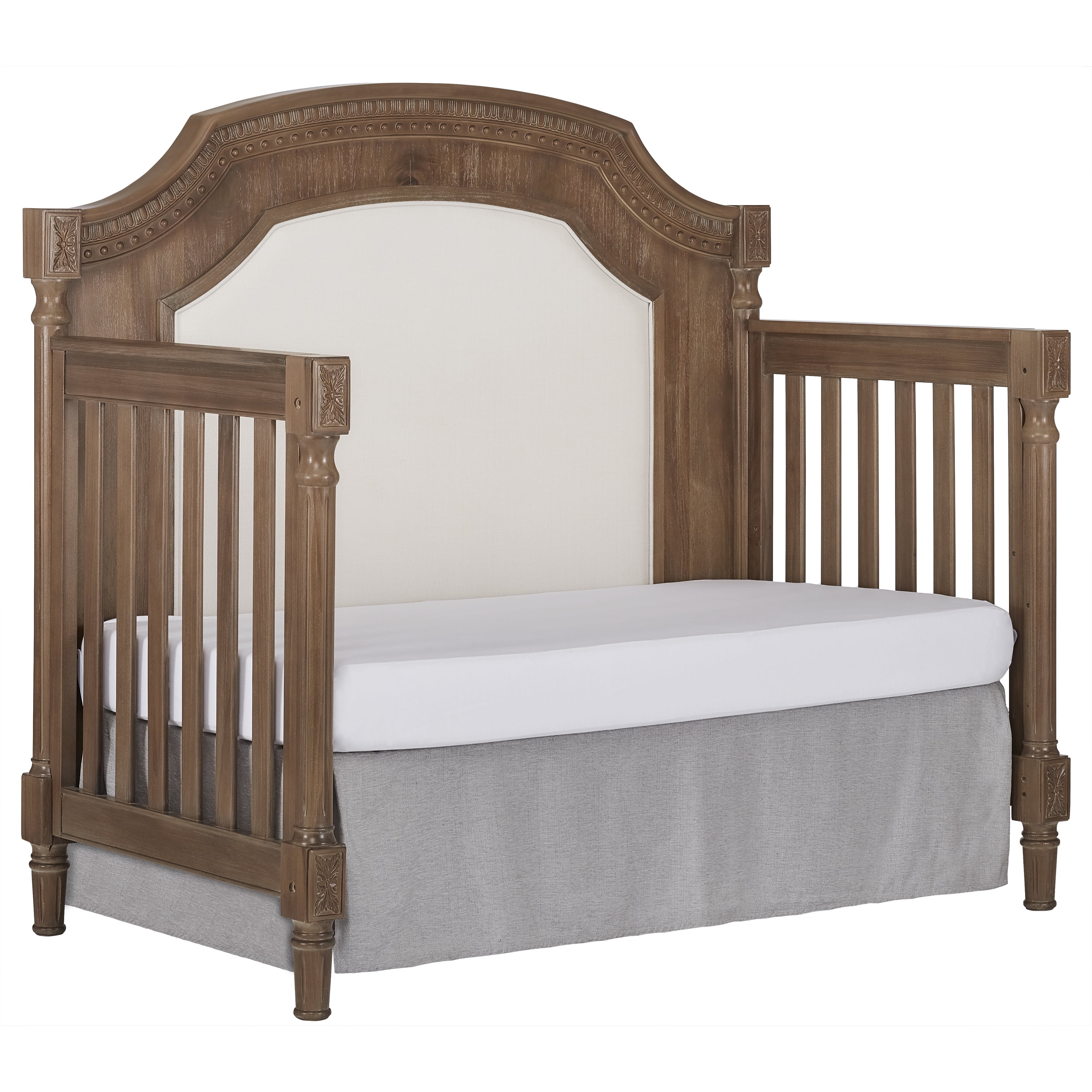 Evolur Julienne 5 in 1 Convertible Crib Toffee With Sunbrella