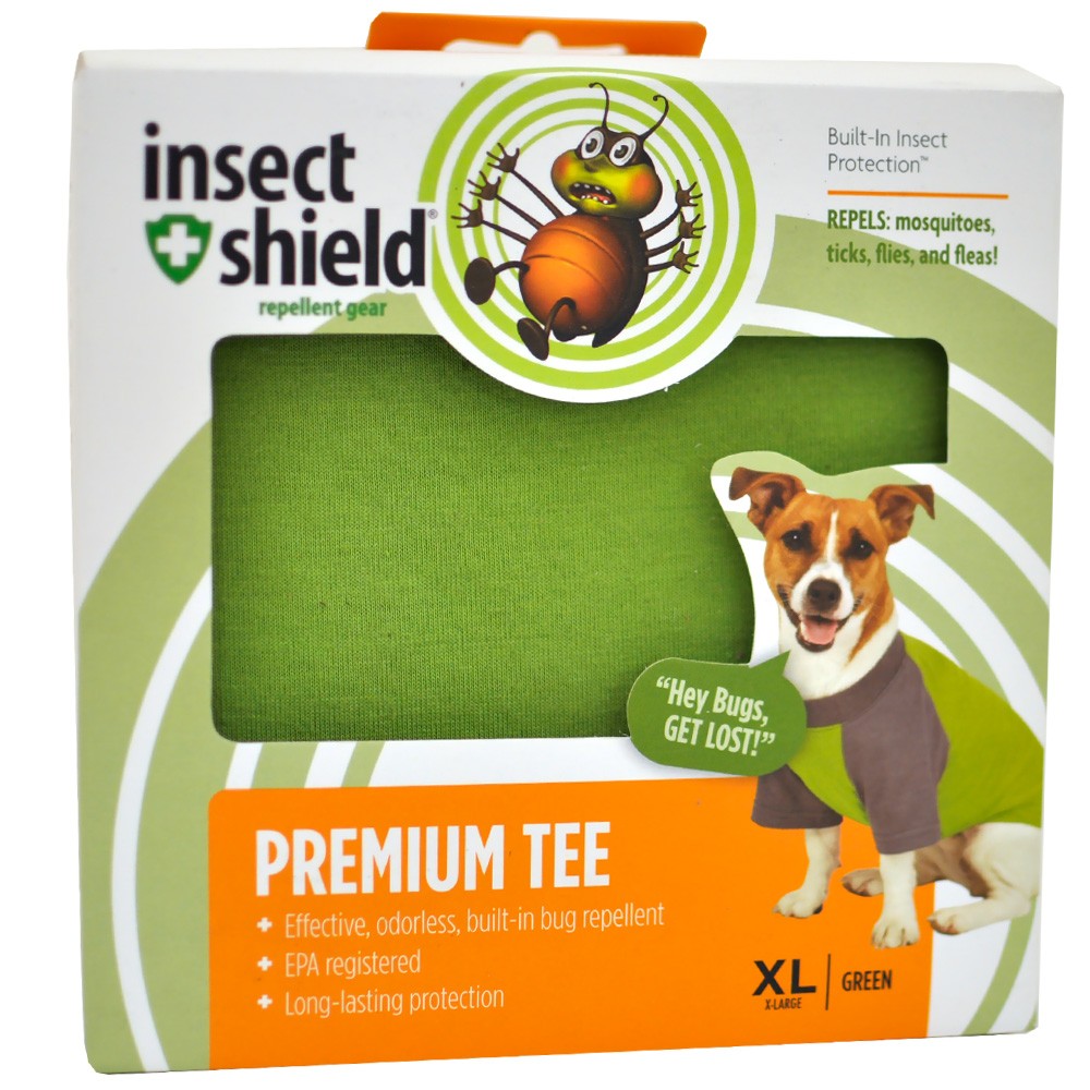 Insectashield Insect Shield Premium Tee XL, Green - Walmart.com